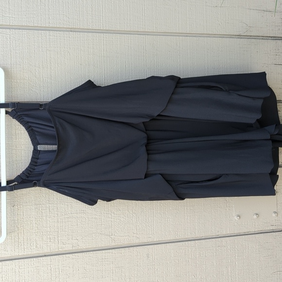 Aqua Green Target Romper Swimsuit One Piece Black Women's Size 24W NWOT - Picture 14 of 16